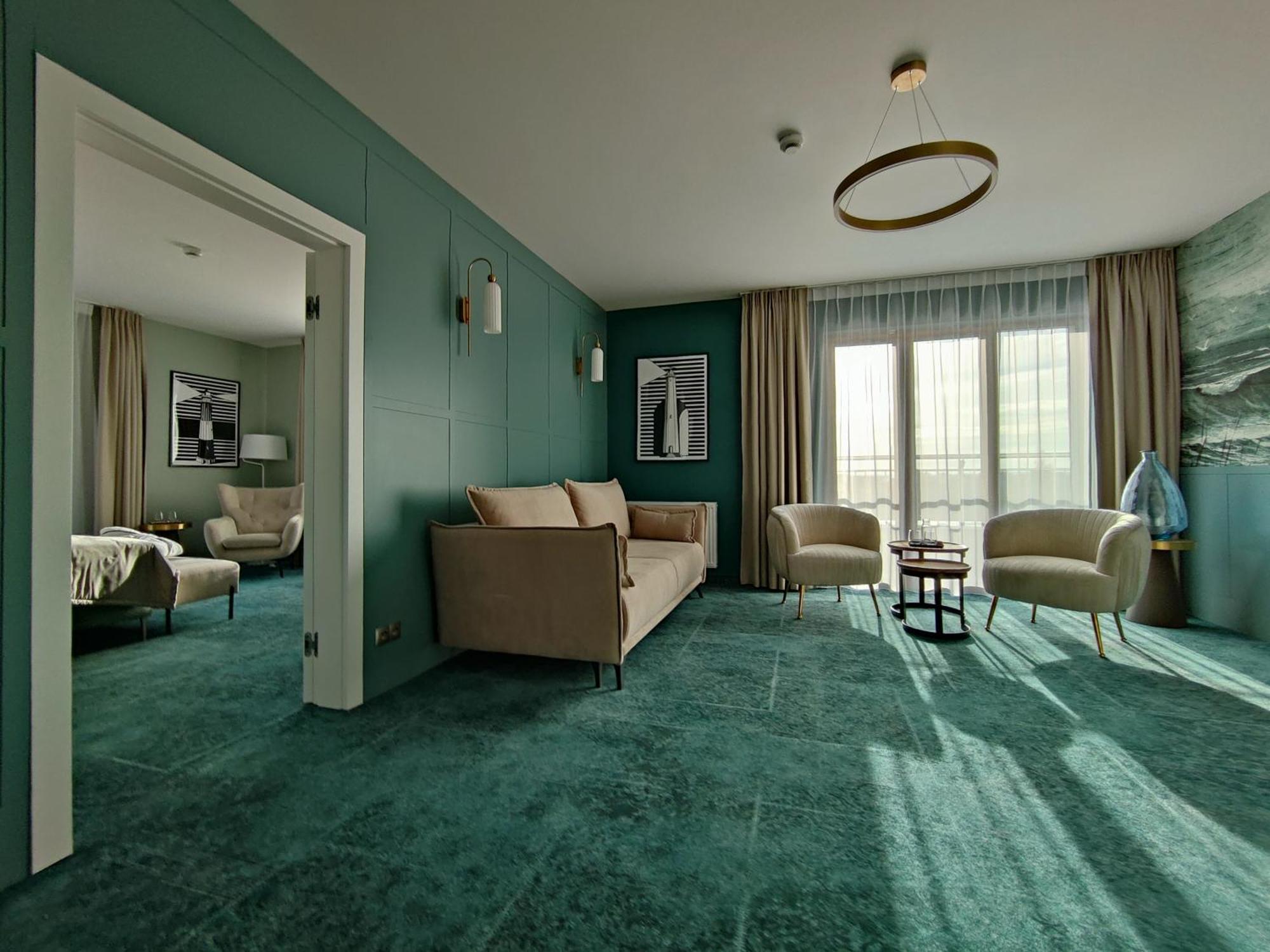Hotel Szafir Jastrzębia Góra Buitenkant foto