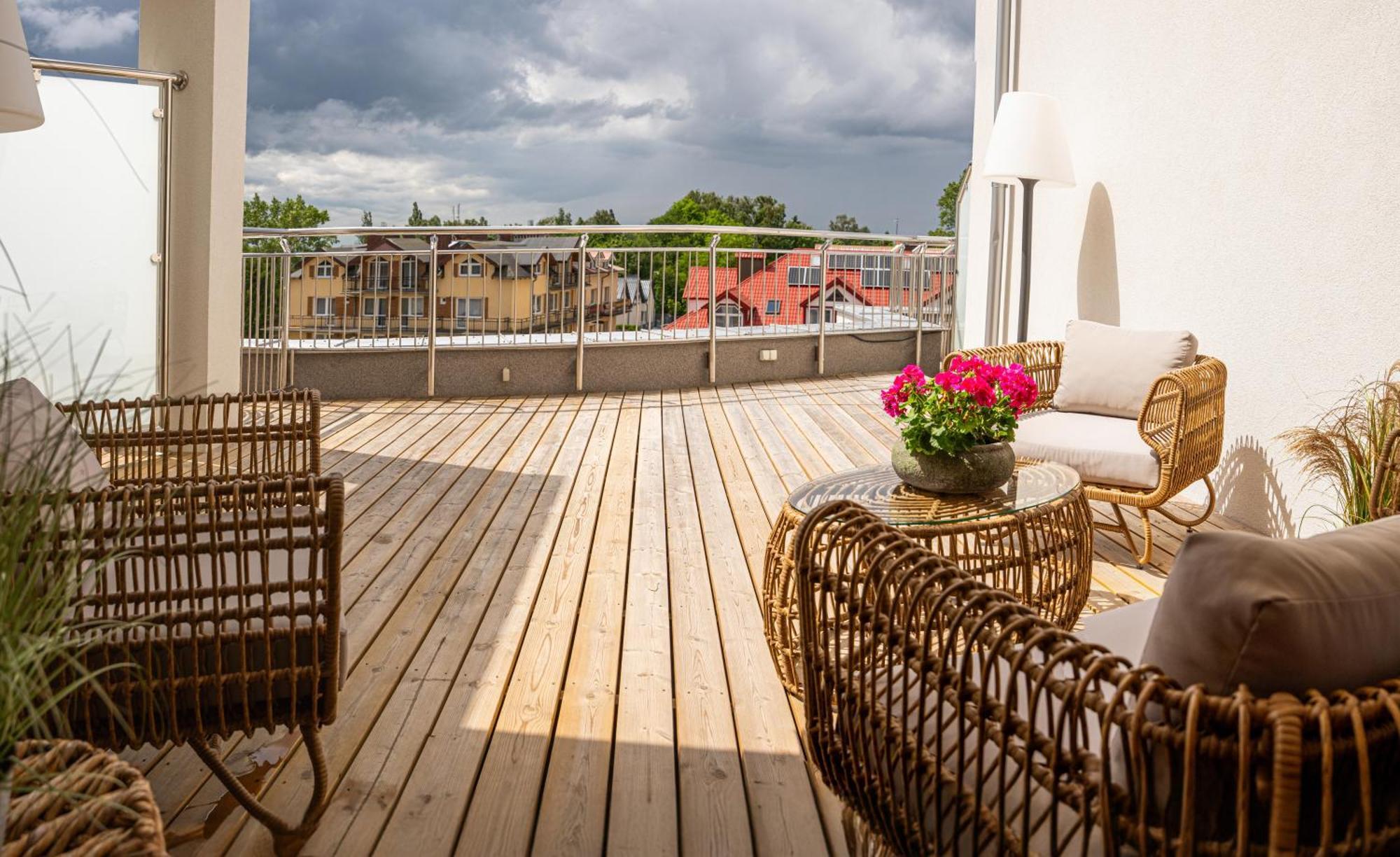 Hotel Szafir Jastrzębia Góra Buitenkant foto