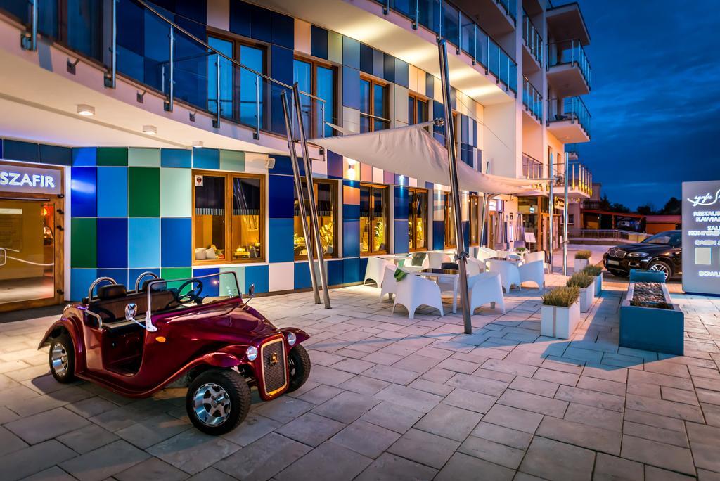 Hotel Szafir Jastrzębia Góra Buitenkant foto